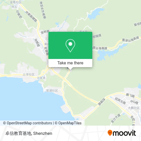 卓信教育基地 map