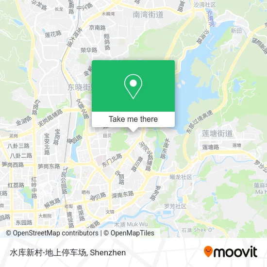 水库新村-地上停车场 map