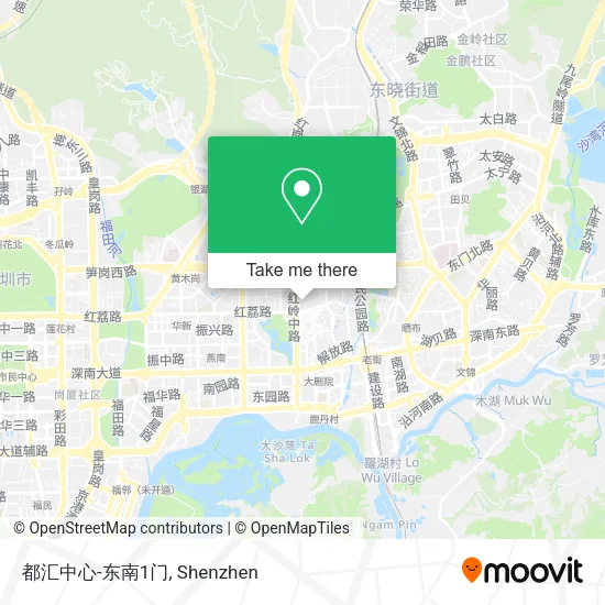 都汇中心-东南1门 map