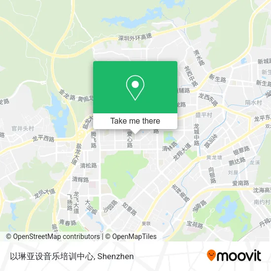 以琳亚设音乐培训中心 map