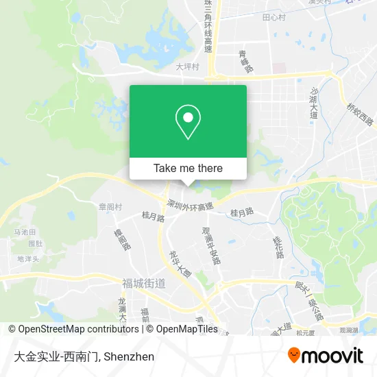 大金实业-西南门 map