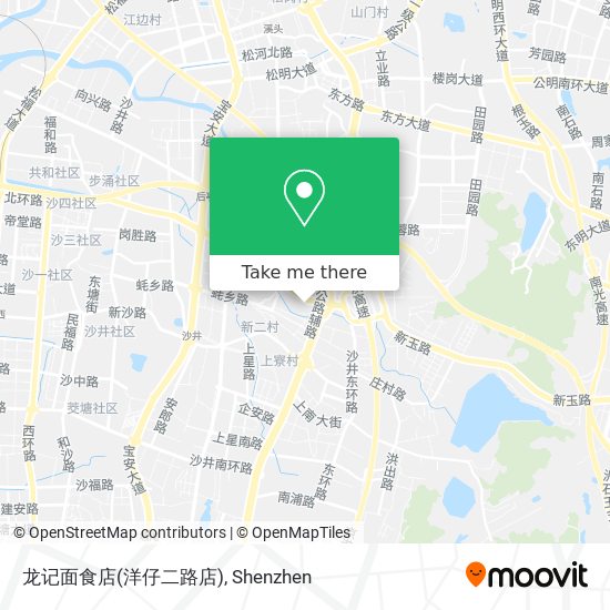 龙记面食店(洋仔二路店) map