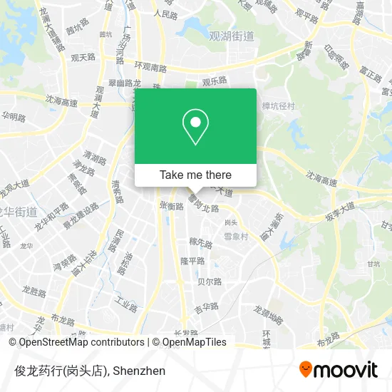 俊龙药行(岗头店) map
