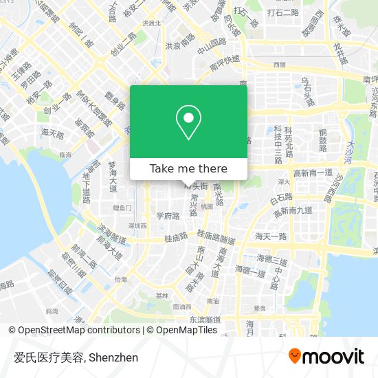 爱氏医疗美容 map