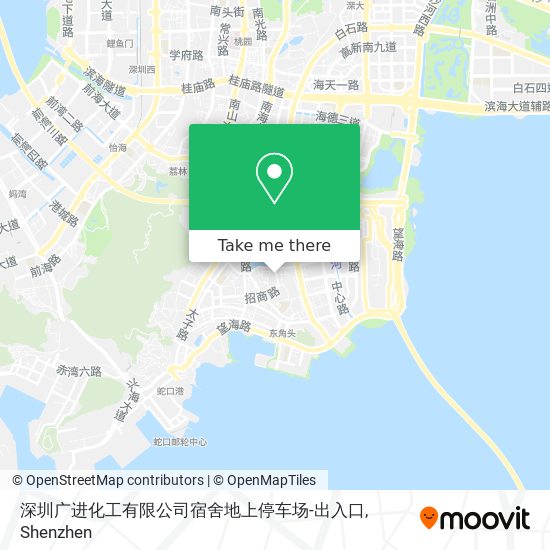 深圳广进化工有限公司宿舍地上停车场-出入口 map