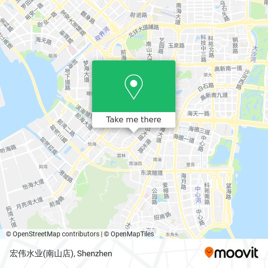 宏伟水业(南山店) map