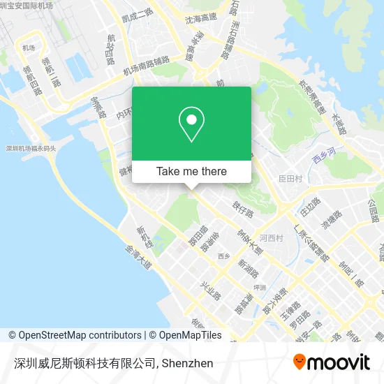深圳威尼斯顿科技有限公司 map