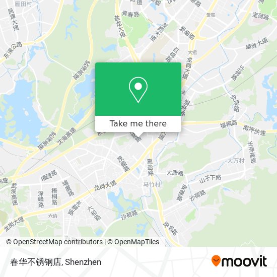 春华不锈钢店 map