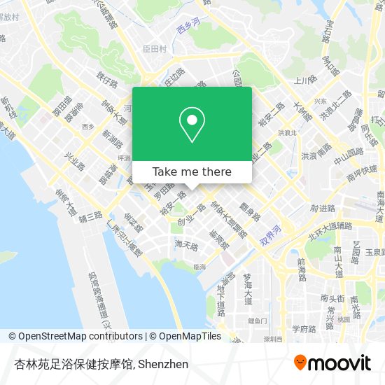 杏林苑足浴保健按摩馆 map