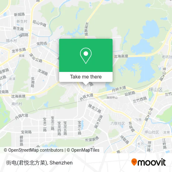 街电(君悦北方菜) map