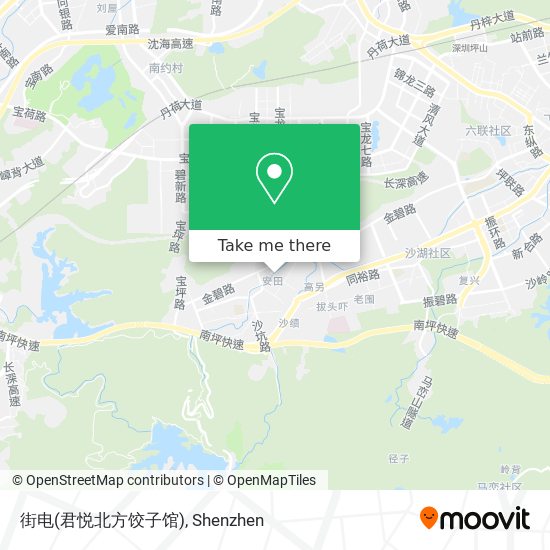 街电(君悦北方饺子馆) map