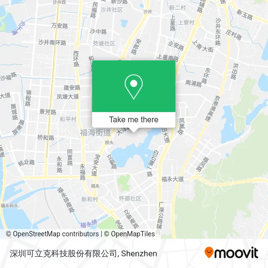 深圳可立克科技股份有限公司 map