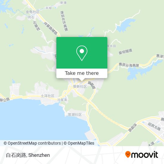 白石岗路 map