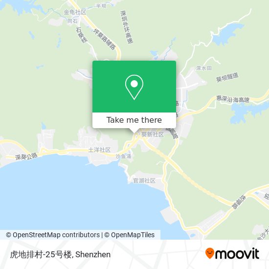 虎地排村-25号楼 map