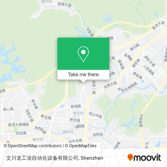 文川龙工业自动化设备有限公司 map
