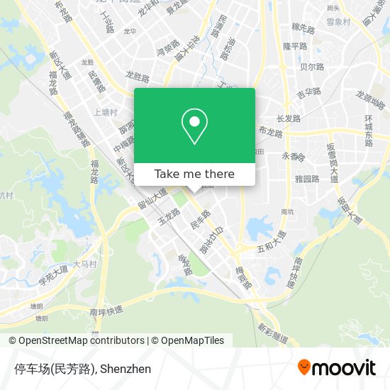 停车场(民芳路) map