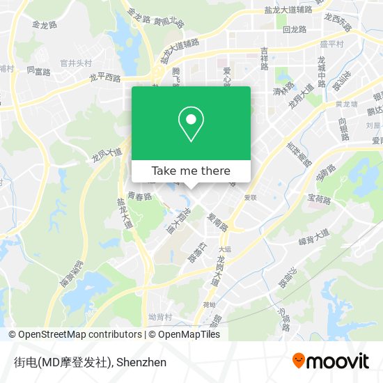 街电(MD摩登发社) map
