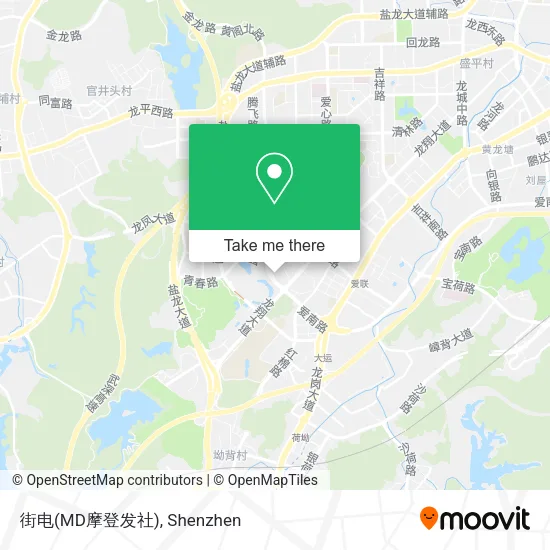 街电(MD摩登发社) map