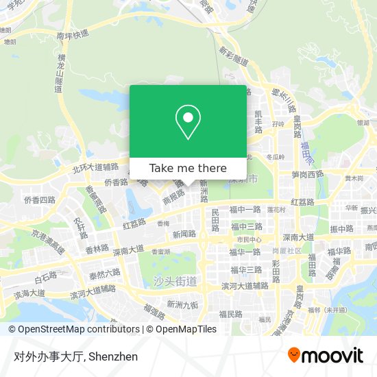 对外办事大厅 map