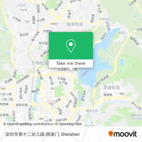 深圳市第十二幼儿园-西南门 map