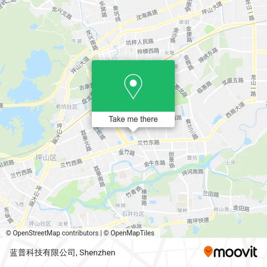 蓝普科技有限公司 map