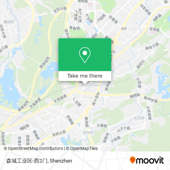 森城工业区-西2门 map