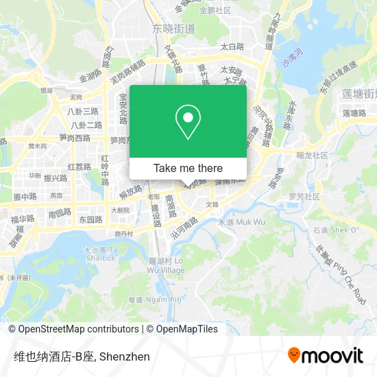 维也纳酒店-B座 map