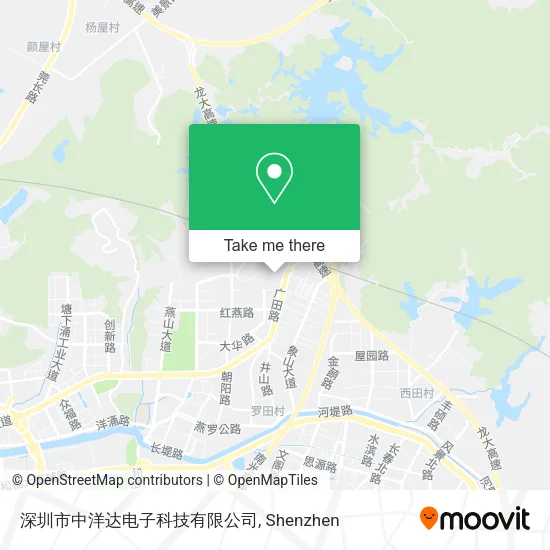 深圳市中洋达电子科技有限公司 map