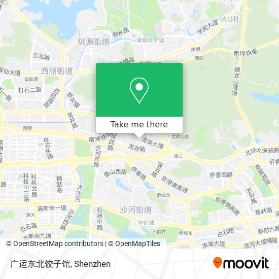 广运东北饺子馆 map