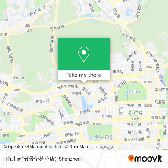 南北药行(景华苑分店) map