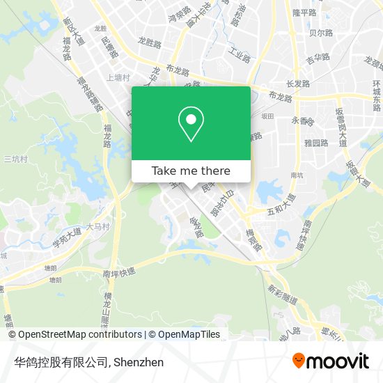 华鸽控股有限公司 map