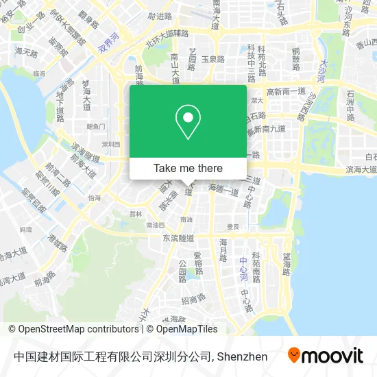中国建材国际工程有限公司深圳分公司 map