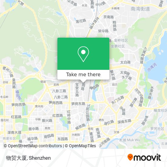 物贸大厦 map