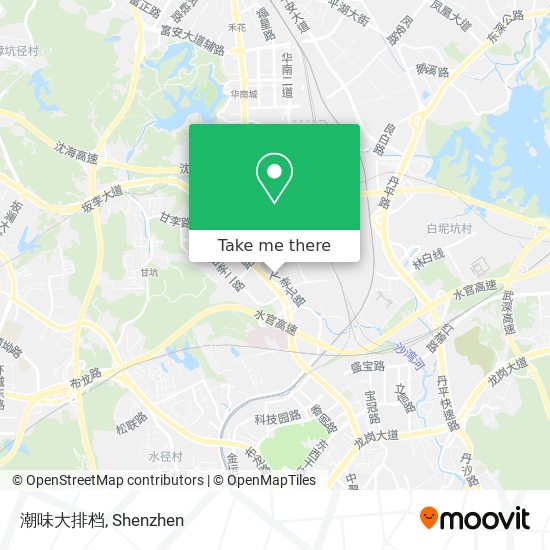 潮味大排档 map