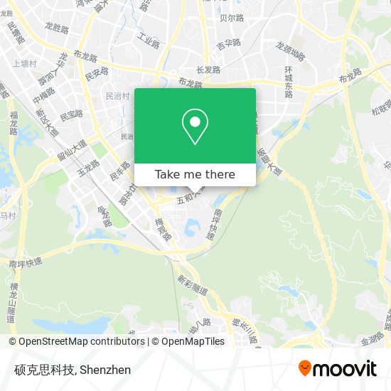 硕克思科技 map