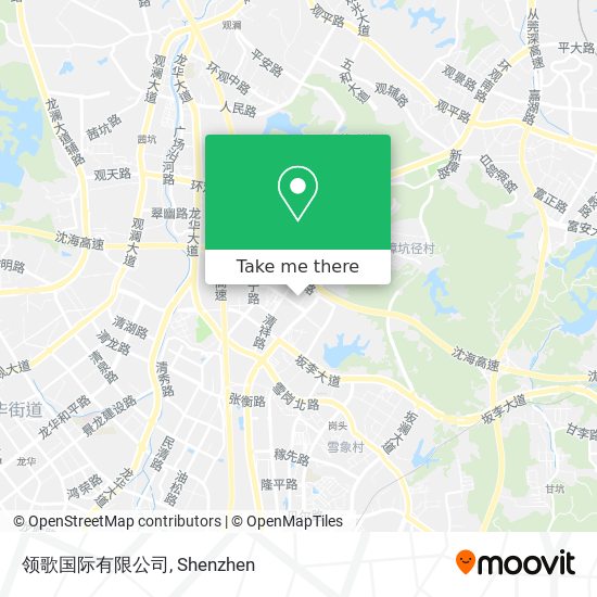 领歌国际有限公司 map