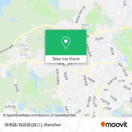 樟阁路/福前路(路口) map