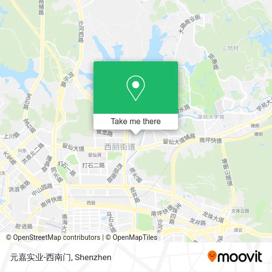 元嘉实业-西南门 map