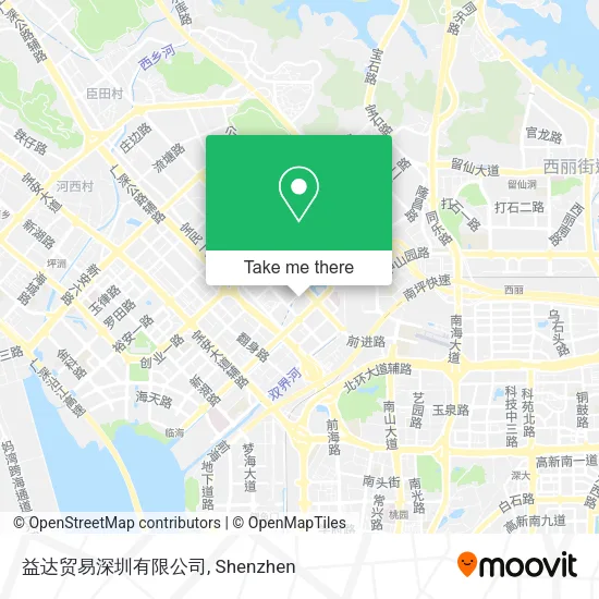 益达贸易深圳有限公司 map