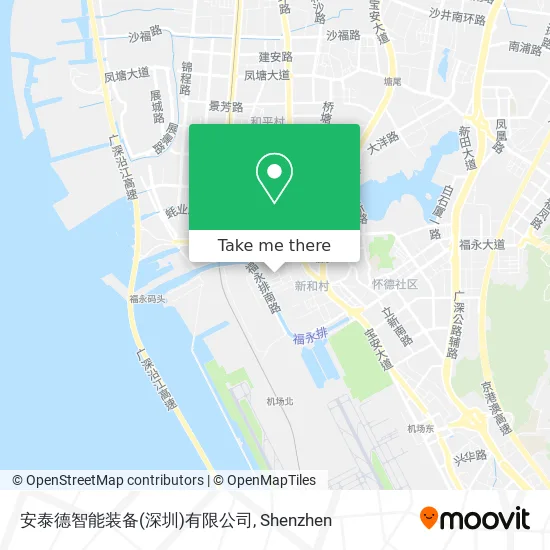 安泰德智能装备(深圳)有限公司 map