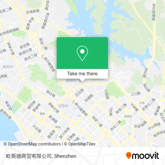 欧斯德商贸有限公司 map