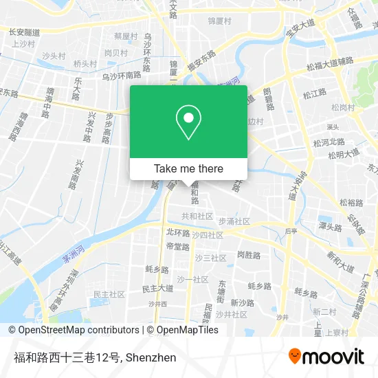 福和路西十三巷12号 map