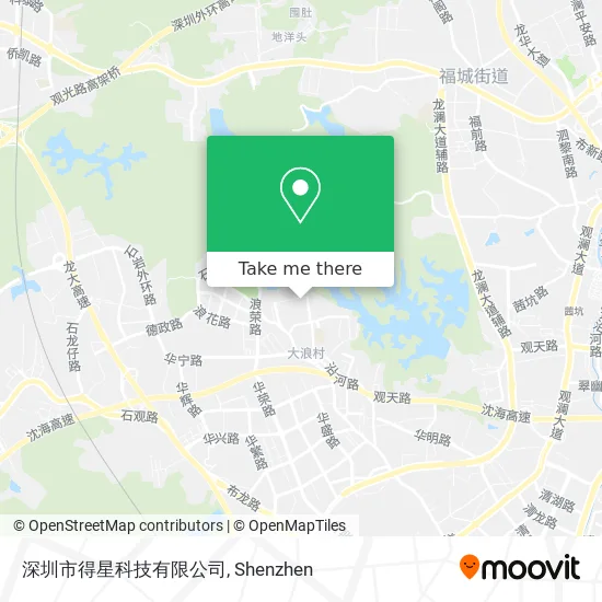 深圳市得星科技有限公司 map