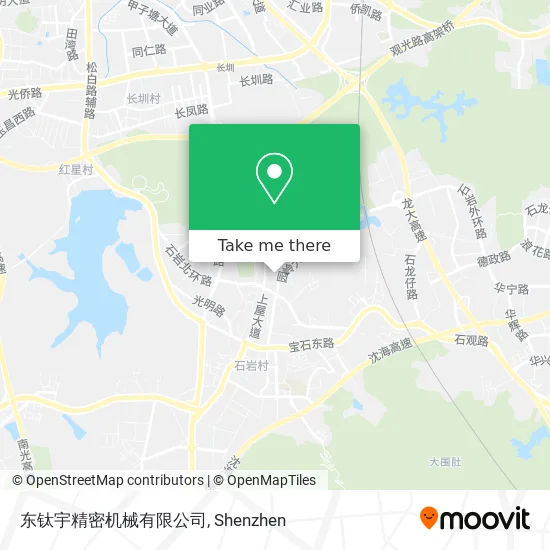 东钛宇精密机械有限公司 map