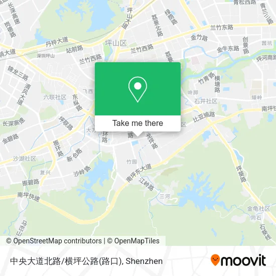 中央大道北路/横坪公路(路口) map