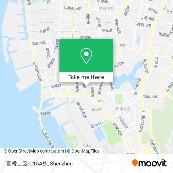 富桥二区-C15A栋 map