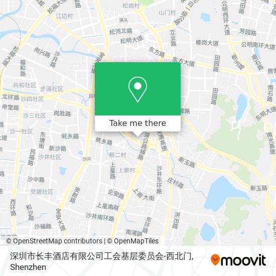 深圳市长丰酒店有限公司工会基层委员会-西北门 map