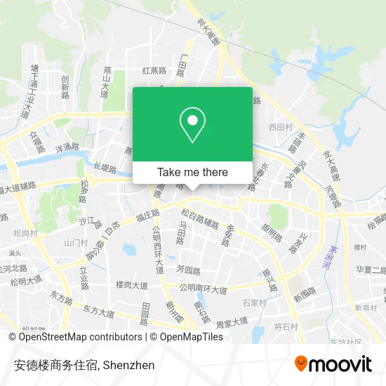 安德楼商务住宿 map