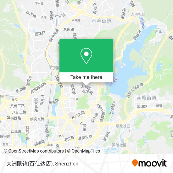 大洲眼镜(百仕达店) map