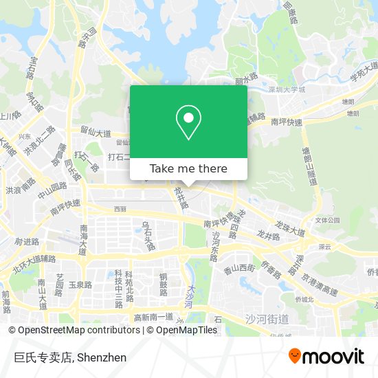 巨氏专卖店 map